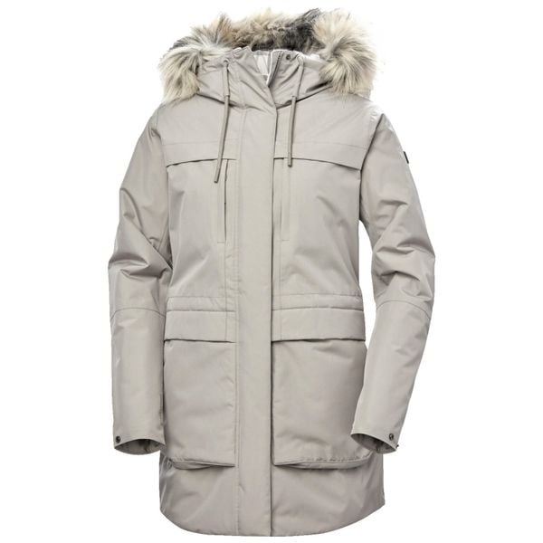 Parka dla kobiet Helly Hansen Coastal. Brązowe parki Helly Hansen, na zimę, sportowe, bez kaptura. W wyprzedaży za 774.50 zł.