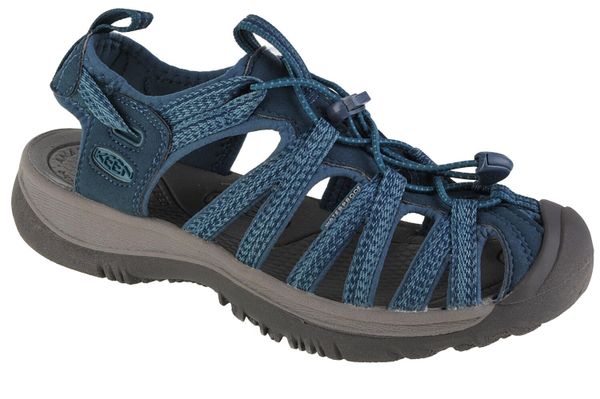 Buty do chodzenia damskie Keen Whisper. Niebieskie trekkingi Keen, z kauczuku, trekkingowe. Za 573.00 zł.