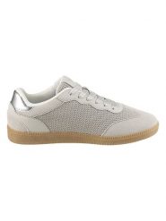 Heine Sneakersy w kolorze szaro-srebrnym rozmiar: 38. Szare trampki Heine, bez wzorów, bez zapięcia. Za 78.45 zł.