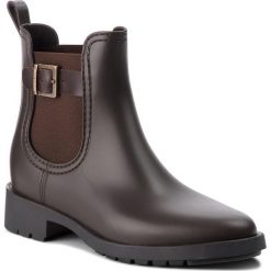 Kalosze MARC O'POLO - 808 15067701 800 Dark Brown 790. Brązowe kalosze Marc O'Polo, z aplikacjami, z materiału. W wyprzedaży za 269.00 zł.
