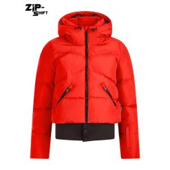 Damska kurtka narciarska Protest Preppy. Niebieskie kurtki narciarskie Protest, l, bez wzorów, z materiału, bez kaptura, narciarskie. Za 870.30 zł.