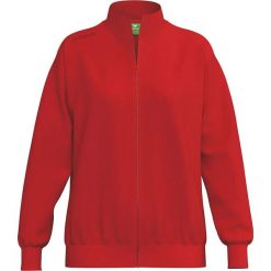 Bluza damska Erima TS. Czerwone bluzy Erima, m, bez wzorów, z bawełny, bez kaptura. Za 226.85 zł.
