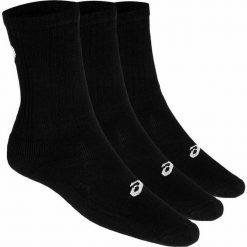 Skarpety Sportowe Asics Crew 3PPK Czarny. Białe skarpety Asics, bez wzorów. Za 49.00 zł.