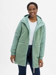 Ragwear Pluszowa parka - Longeddy Kobiety Sztuczne włókno zielony, L. Zielone parki Ragwear, l, z włókna. Za 479.95 zł.
