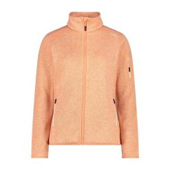 Bluza polarowa damska CMP Haze Jacket Knitted. Białe bluzy CMP, l, bez wzorów, z polaru, bez kaptura. Za 264.00 zł.