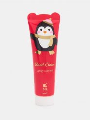 Krem do rąk o cukierkowym zapachu - czerwony. Dłonie Sinsay. Za 7.99 zł.