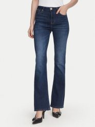Guess Jeansy W6YA0L D1335 Granatowy Boot Fit. Niebieskie jeansy Guess, l, z aplikacjami. Za 524.99 zł.