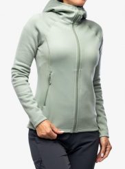 Bluza z kapturem damska Montane Fury Hoodie. Zielone bluzy Montane, l, bez wzorów, z materiału, z kapturem. Za 433.39 zł.