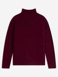 Perfect Cashmere Kaszmirowy sweter "Mairos" w kolorze bordowym rozmiar: XL. Czerwone swetry Perfect Cashmere, xl, bez wzorów, z kaszmiru, bez ramiączek. Za 1,087.99 zł.