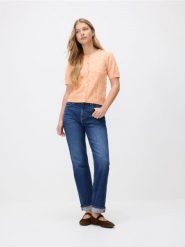 Jeansy Boyfriend - niebieski. Niebieskie jeansy Reserved, bez wzorów. Za 139.99 zł.