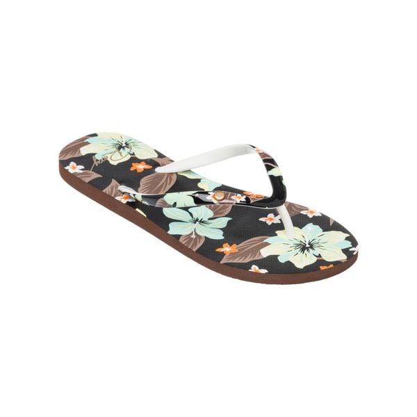 Sandały dla Kobiety PORTOFINO III Multicolore. Zielone sandały Roxy, bez wzorów, z gumy, sportowe, bez obcasa, bez zapięcia. W wyprzedaży za 66.30 zł.