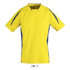 Koszulka Sol's Maracana 2 Ssl. Niebieskie bluzki SOL'S, s, bez wzorów, sportowe, bez kołnierzyka, bez ramiączek. Za 132.50 zł.