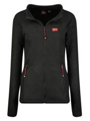 Geographical Norway Kurtka polarowa "Ulyssia" w kolorze czarnym rozmiar: XXL. Czarne swetry Geographical Norway, xxl, bez wzorów, z polaru, bez ramiączek. Za 65.85 zł.