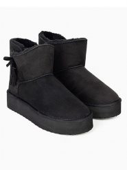 ISLAND BOOT Botki zimowe "Cullen" w kolorze czarnym rozmiar: 37. Czarne botki Island Boot, na zimę, bez wzorów, bez obcasa, bez zapięcia. Za 118.84 zł.