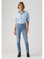 Levi's Dżinsy - Slim fit - w kolorze błękitnym rozmiar: W29/L30. Niebieskie jeansy Levi's®, l, z aplikacjami. Za 191.42 zł.