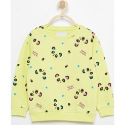 Bluza z nadrukiem - Żółty. Bluzy marki Reserved. Za 39.99 zł.