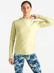 Dare 2b Bluza sportowa "Sprint City" w kolorze żółtym rozmiar: 34. Żółte bluzy Dare 2b, bez wzorów, z materiału, bez ramiączek, do biegania. Za 92.86 zł.