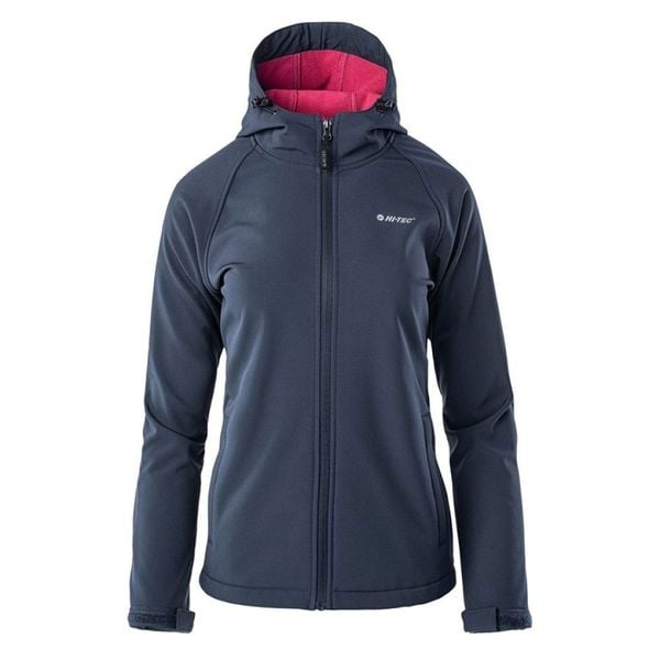Kurtka damska Softshell Hi-Tec Lady Neti - szara, Rozmiar S. Szare kurtki sportowe Hi-tec, l, bez wzorów, z dzianiny. Za 144.99 zł.