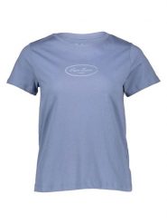 Pepe Jeans Koszulka w kolorze niebieskim rozmiar: L. Niebieskie bluzki Pepe Jeans, l, bez wzorów, z bawełny, bez kołnierzyka, bez ramiączek. Za 74.81 zł.