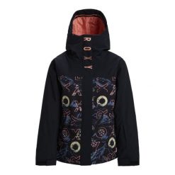 Kurtka do sportów zimowych damska GALAXY. Kurtki narciarskie Roxy, bez wzorów, z materiału, bez kaptura, narciarskie. Za 849.00 zł.