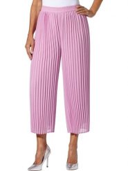 WITT WEIDEN Spodnie w kolorze jasnoróżowym rozmiar: 50. Różowe spodnie materiałowe WITT WEIDEN, bez wzorów, z materiału, z podwyższonym stanem. Za 69.99 zł.