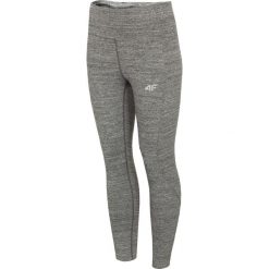 Legginsy treningowe damskie SPDF304 - chłodny jasny szary melanż. Legginsy 4f. Za 119.99 zł.