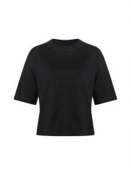 More & More Sweter w kolorze czarnym rozmiar: 46. Czarne swetry More & More, bez wzorów, bez ramiączek. Za 157.73 zł.