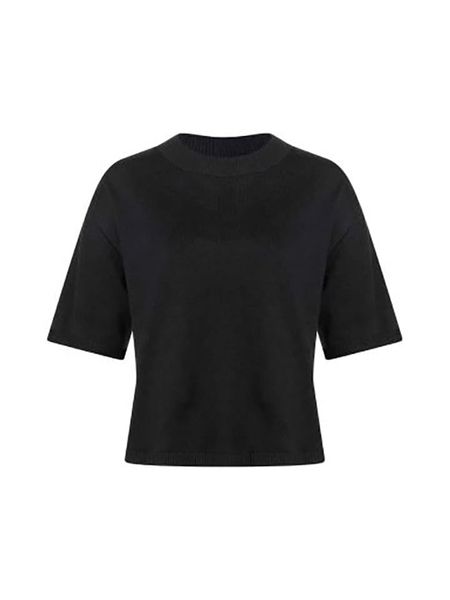 More & More Sweter w kolorze czarnym rozmiar: 38. Czarne swetry More & More, bez wzorów, bez ramiączek. Za 179.22 zł.