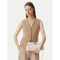 Torebka Tommy Hilfiger. Białe torebki klasyczne TOMMY HILFIGER, bez wzorów, bez dodatków. Za 529.99 zł.