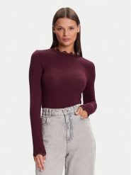 Vero Moda Bluzka 10295141 Fioletowy Slim Fit. Fioletowe bluzki Vero Moda, xs, bez wzorów, z wiskozy, bez kołnierzyka, bez ramiączek. Za 89.99 zł.