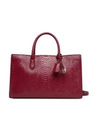 MICHAEL Michael Kors Torebka Scarlett 30T5GETS2L Bordowy. Czerwone torebki klasyczne MICHAEL Michael Kors, bez wzorów, ze skóry, bez dodatków. Za 1,559.00 zł.