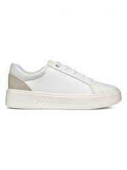 Geox Sneakersy w kolorze białym rozmiar: 39. Białe trampki Geox, bez wzorów, z materiału, bez zapięcia. Za 299.37 zł.