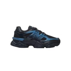 Buty sportowe New Balance lekkie damskie skórzane sneakersy U9060IDW. Czarne obuwie sportowe New Balance, ze skóry, bez zapięcia. Za 599.00 zł.