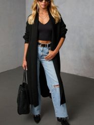 LA Angels Kardigan w kolorze czarnym rozmiar: M. Czarne kardigany LA Angels, m, bez wzorów. Za 306.01 zł.