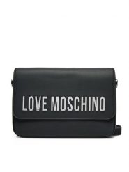 LOVE MOSCHINO Torebka JC4023PP1MKD000B Czarny. Czarne torebki klasyczne Love Moschino, bez wzorów, ze skóry, bez dodatków. Za 469.99 zł.