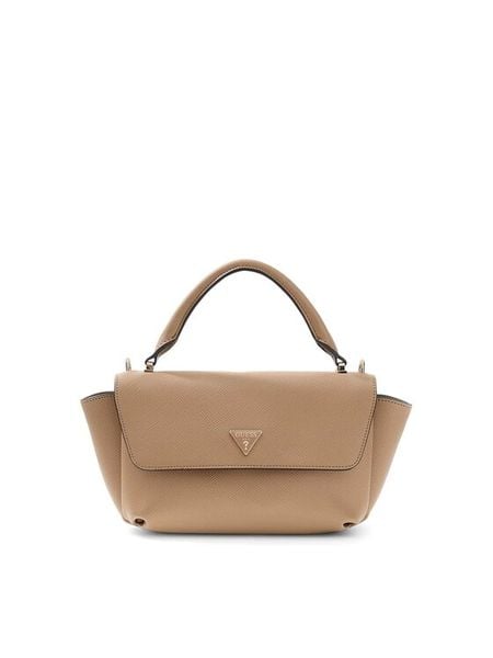 Guess Torebka Gilda HWZG97 47200 Beżowy. Brązowe listonoszki Guess, z aplikacjami, ze skóry, bez dodatków. Za 489.99 zł.