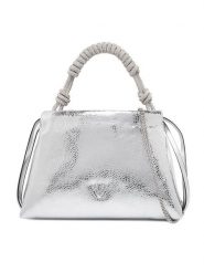 PINKO Torebka Mini Clutch+Manico SP Al 25-26 PLTT 105908 A2WD Srebrny. Szare torebki klasyczne Pinko, bez wzorów, ze skóry, bez dodatków. Za 1,469.00 zł.