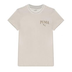 Koszulka sportowa damska Puma Squad Tee. Białe koszulki sportowe Puma, bez wzorów, bez ramiączek. Za 156.00 zł.