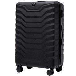 Walizka duża Wings PEAFOWL 2.0 28" BLACK. Czarne walizki Wings, bez wzorów, duże. Za 259.90 zł.