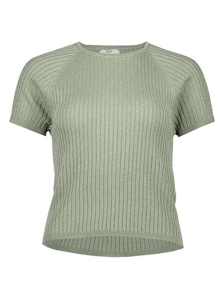 JDY Sweter "Bodilla" w kolorze zielonym rozmiar: L. Zielone swetry JDY, l, bez wzorów, bez ramiączek. Za 90.95 zł.