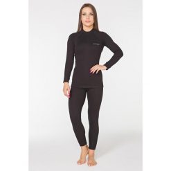 Bielizna termoaktywna narciarska damska Rough Radical Black Iron. Czarna bielizna sportowa ROUGH RADICAL, l, bez wzorów. W wyprzedaży za 135.91 zł.