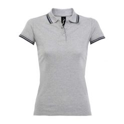 Damska Koszulka Polo Pasadena. Niebieskie koszulki polo SOL'S, l, bez wzorów, bez kołnierzyka, bez ramiączek. Za 106.99 zł.