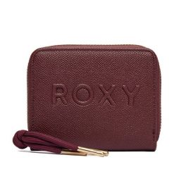 Portfel Roxy. Czerwone portfele Roxy, bez wzorów. Za 59.99 zł.