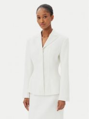 French Connection Marynarka 75YAA Biały Regular Fit. Białe marynarki i żakiety French Connection, bez wzorów, z wiskozy. Za 499.99 zł.