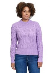 BETTY & CO Sweter w kolorze lawendowym rozmiar: 36. Różowe swetry Betty & Co, bez wzorów, z wełny, bez ramiączek. Za 122.38 zł.
