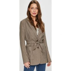 Only - Żakiet Nora. Brązowe marynarki i żakiety Only, bez wzorów, z elastanu, casualowe. W wyprzedaży za 199.90 zł.