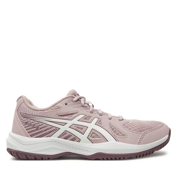 Buty halowe Asics. Czerwone obuwie sportowe Asics, bez zapięcia. Za 255.99 zł.