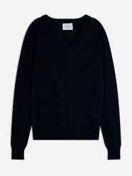 AUTHENTIC CASHMERE Kaszmirowy sweter w kolorze czarnym rozmiar: XXL. Czarne swetry AUTHENTIC CASHMERE, xxl, bez wzorów, z kaszmiru, bez ramiączek. Za 369.99 zł.