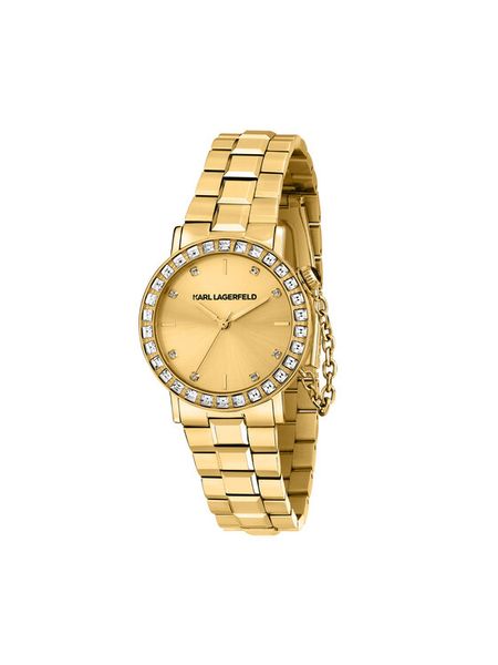 KARL LAGERFELD Zegarek R0553100503 Złoty. Żółte, analogowe zegarki KARL LAGERFELD, złote. Za 1,199.00 zł.