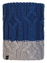 Buff Szal-koło w kolorze granatowo-szarym rozmiar: onesize. Niebieskie szaliki Buff, bez wzorów, z polaru. Za 97.45 zł.